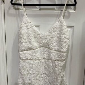 Abercrombie & Fitch Ivory Lace Top